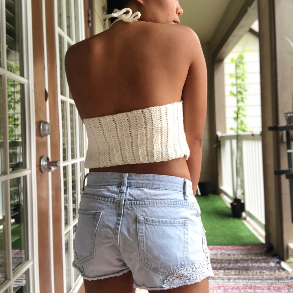 Backless top